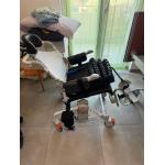 Sedia per doccia basculante