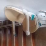 POLTRONCINA E RAMPA MONTASCALE CON MOTORE 
