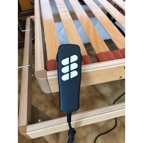 Rete flexa ergonomica con materasso memory fiamma