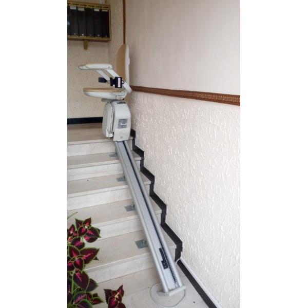 montascale lineare 5 gradini