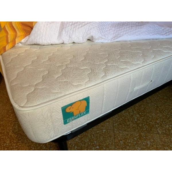 Letto rete con doghe e materasso ortopedico eminflex