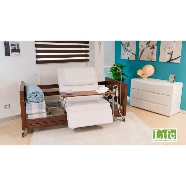 Letto ortopedico girevole rotante ROLLING Plus Noce