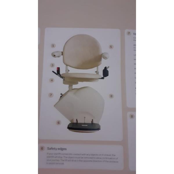 Montascale otolift rampa dritta