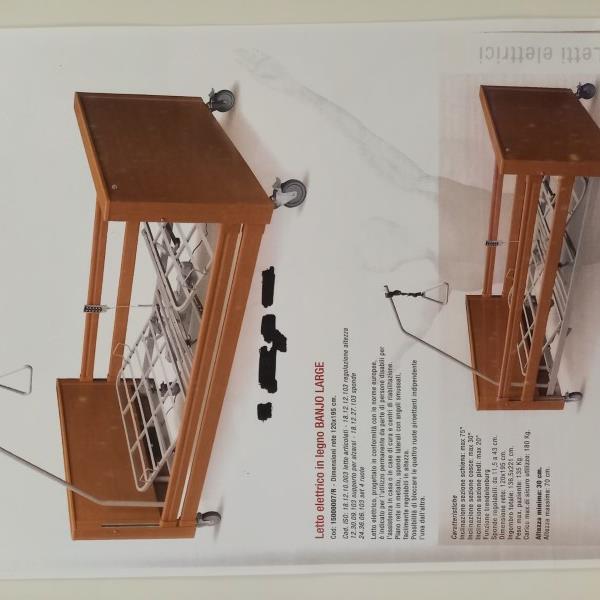 LETTO ELETTRICO +ACCESSORI