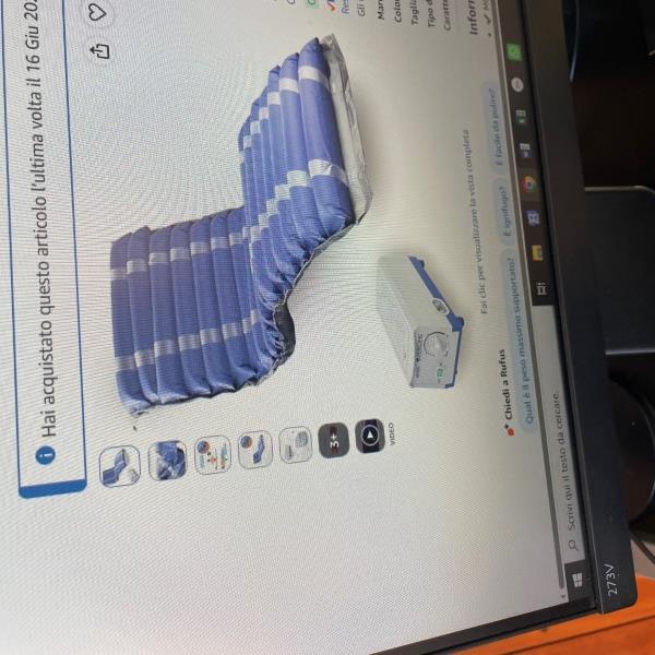 Materasso antidecubito ad aria con compressore